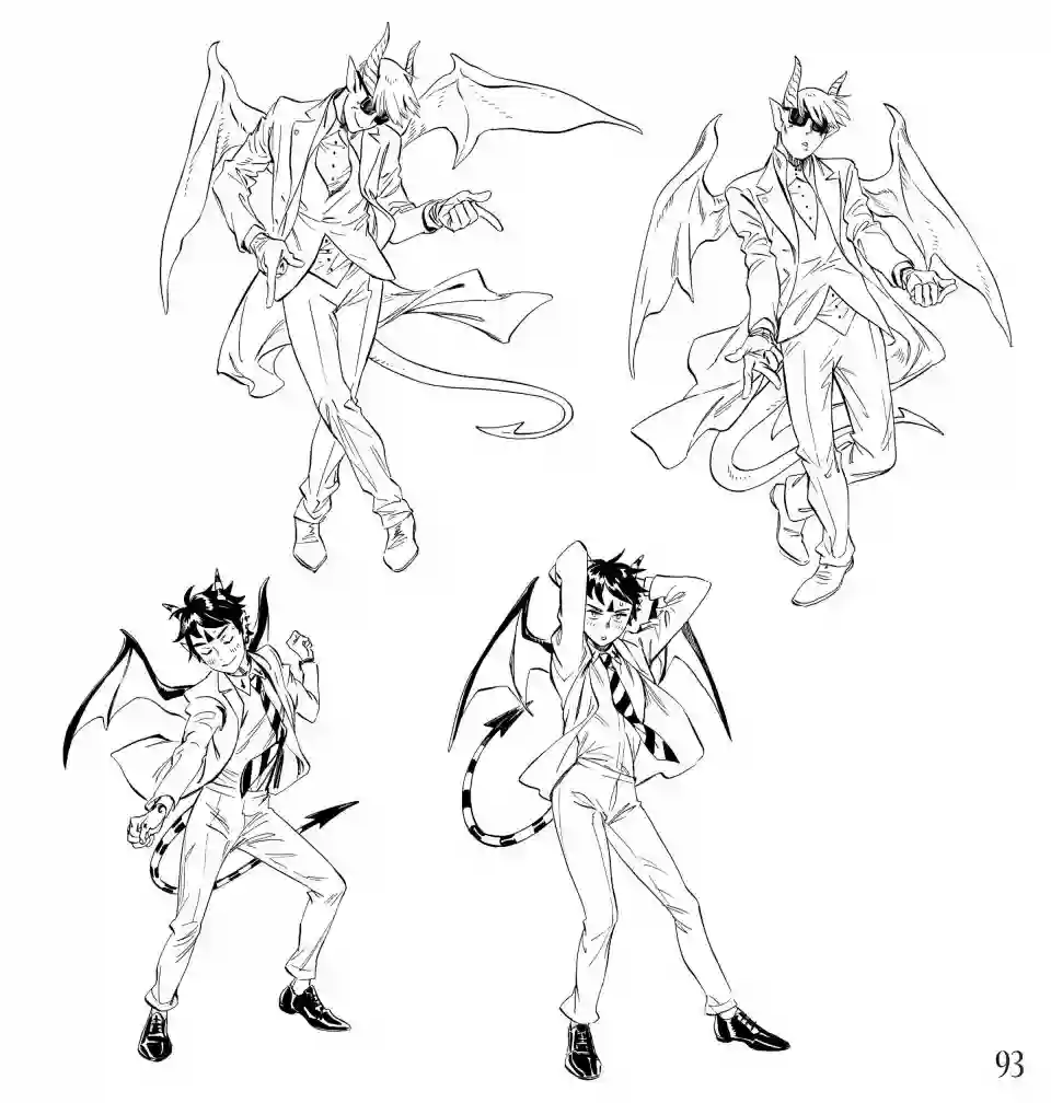 甜蜜的恶魔艺术设定集