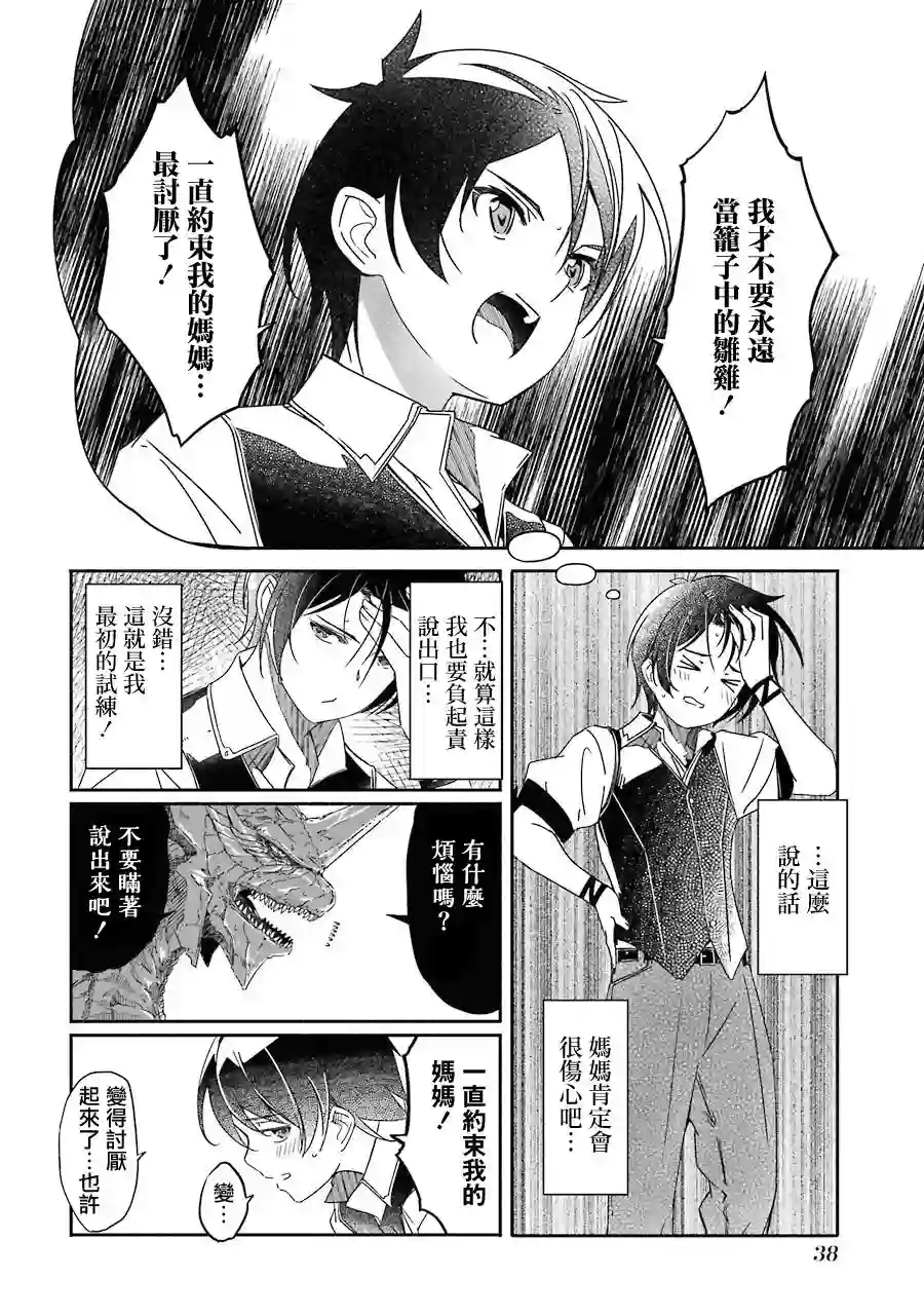 妈妈、不要跟我来冒险！被过度保护的最强龙抚养大的儿子，在妈妈陪同下成为冒险者第01卷