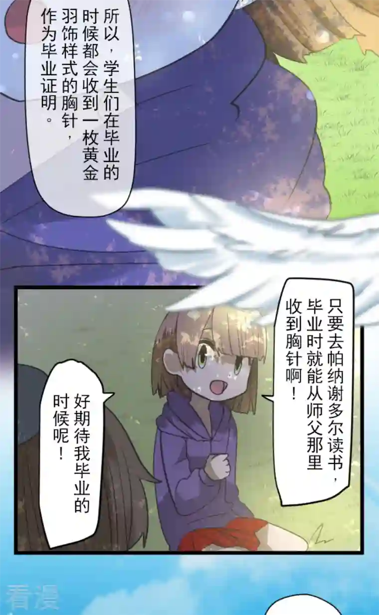 他和她的魔法契约第223话 黄金羽饰