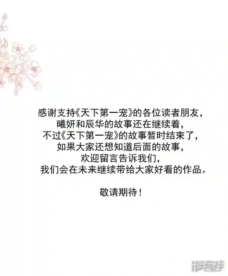 天下第一宠最终话 新的恋情
