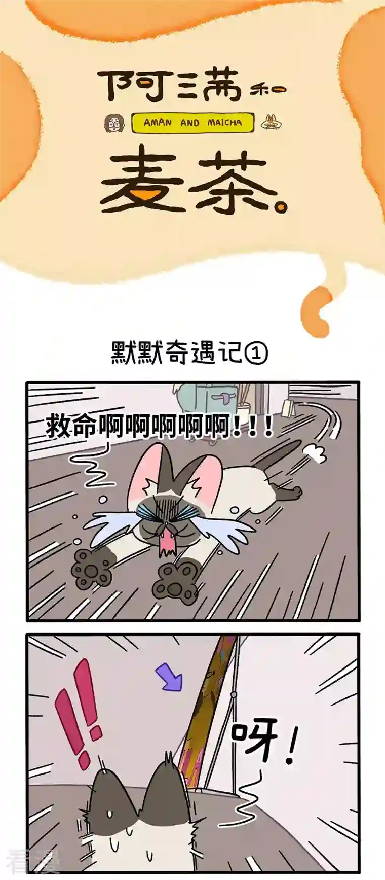 阿满和麦茶第67话1 默默奇遇记