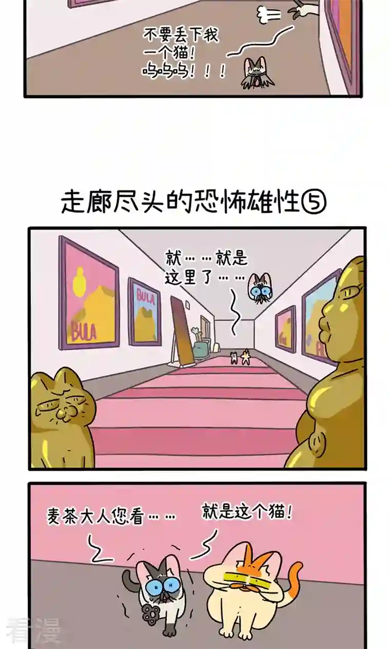 阿满和麦茶第68话2 走廊尽头的恐怖雄性
