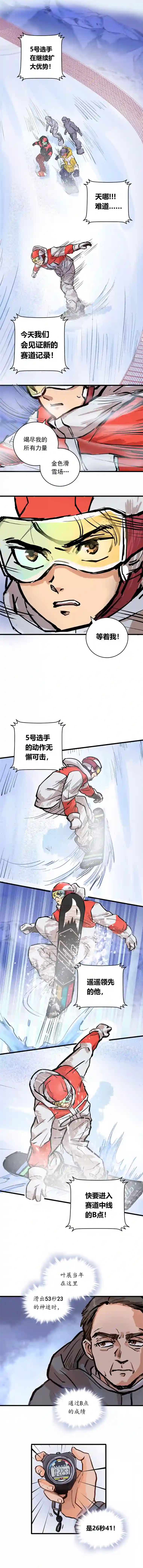 银砂之翼066话 赛道半程的B点记录