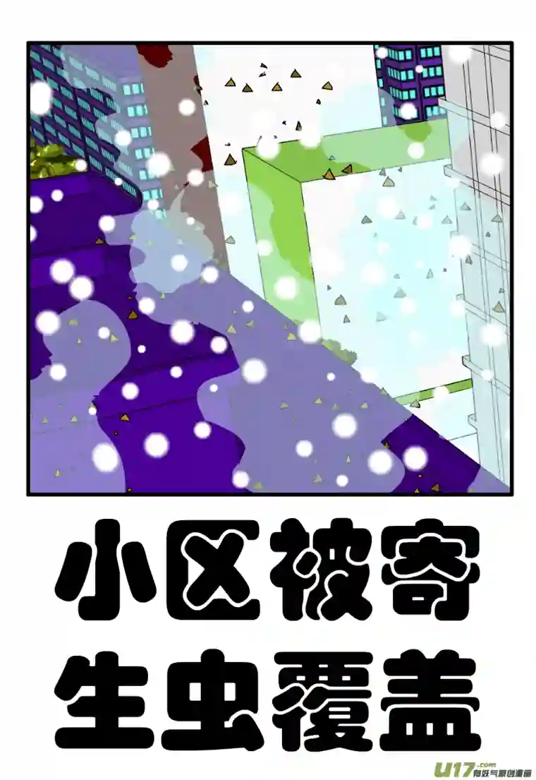 呆呆和瓜瓜小区被寄生虫覆盖