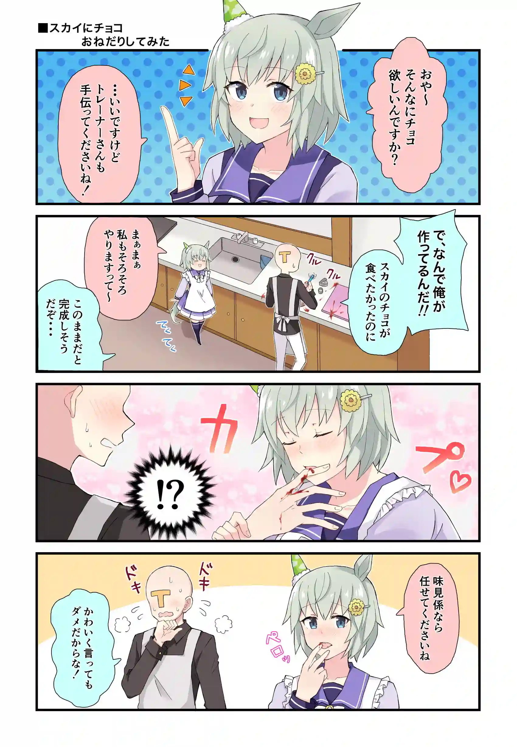 推特赛马娘同人向sky索要巧克力