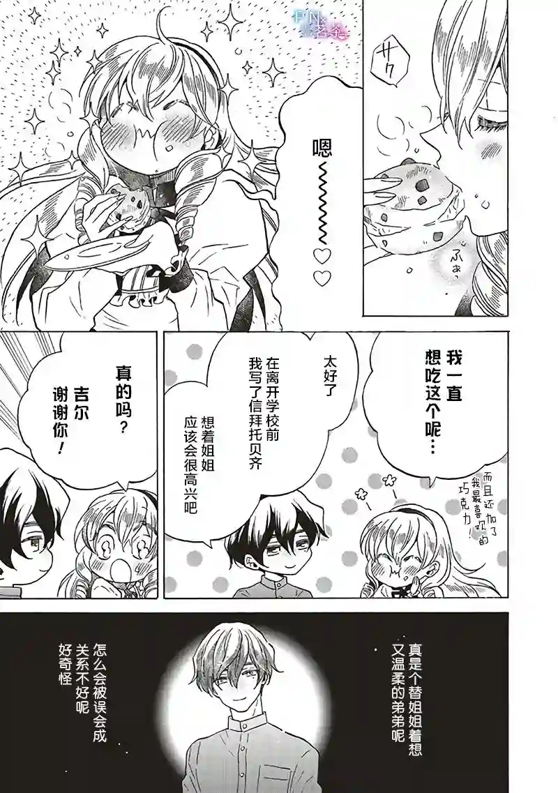 恶役千金、塞西莉亚•希尔维因为不想去死于是决定女扮男装。第14.1话