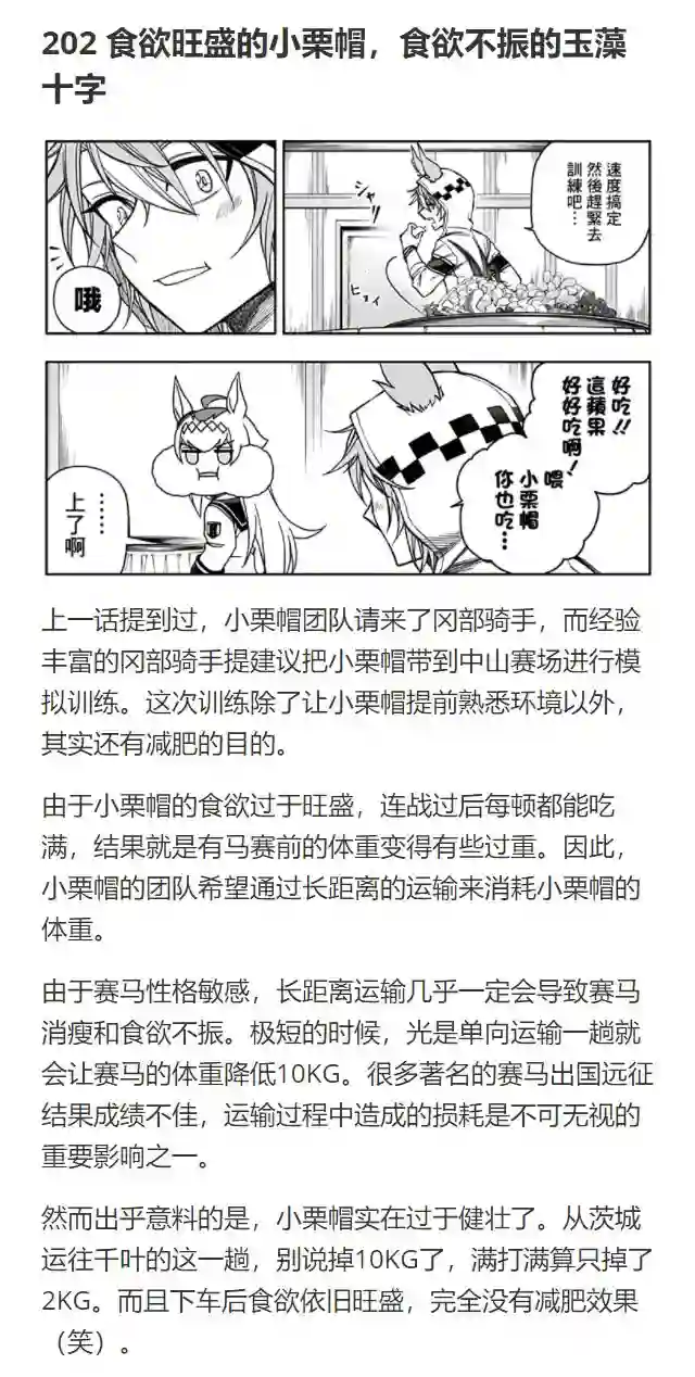 赛马娘：芦毛灰姑娘第63话