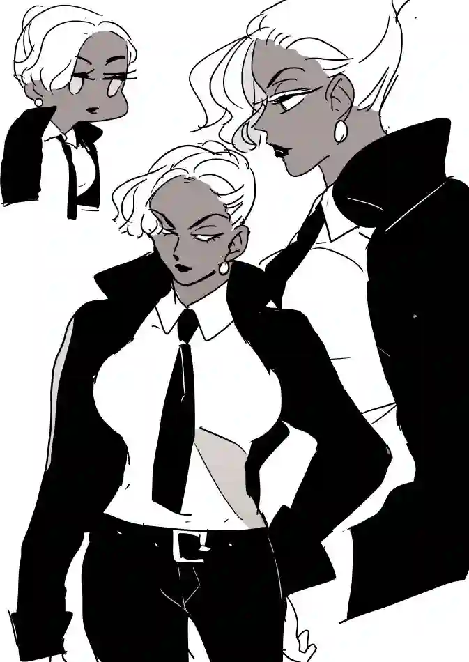 年岁差百合漫画集魔女大人和小魔女03