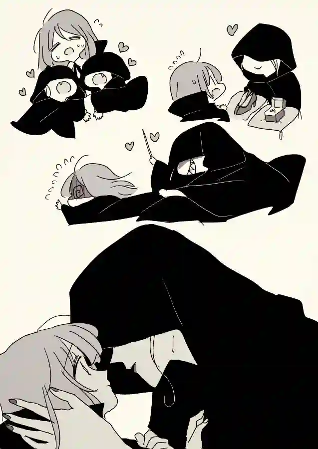 年岁差百合漫画集魔女大人和小魔女03