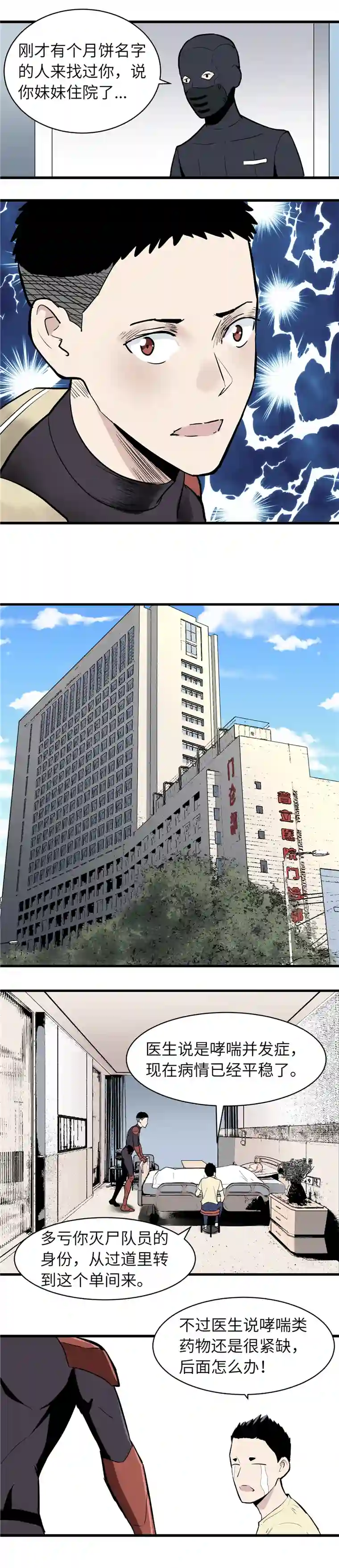 灭尸部队医院里的变尸