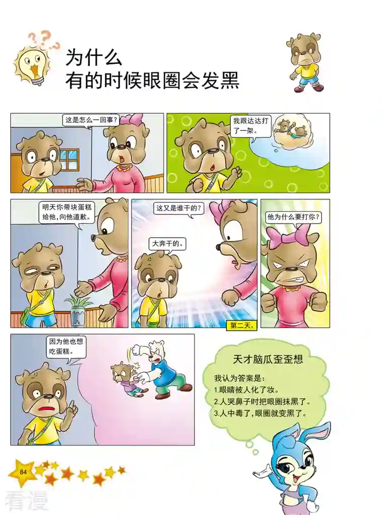 虹猫蓝兔十万个为什么之人体卷第10话