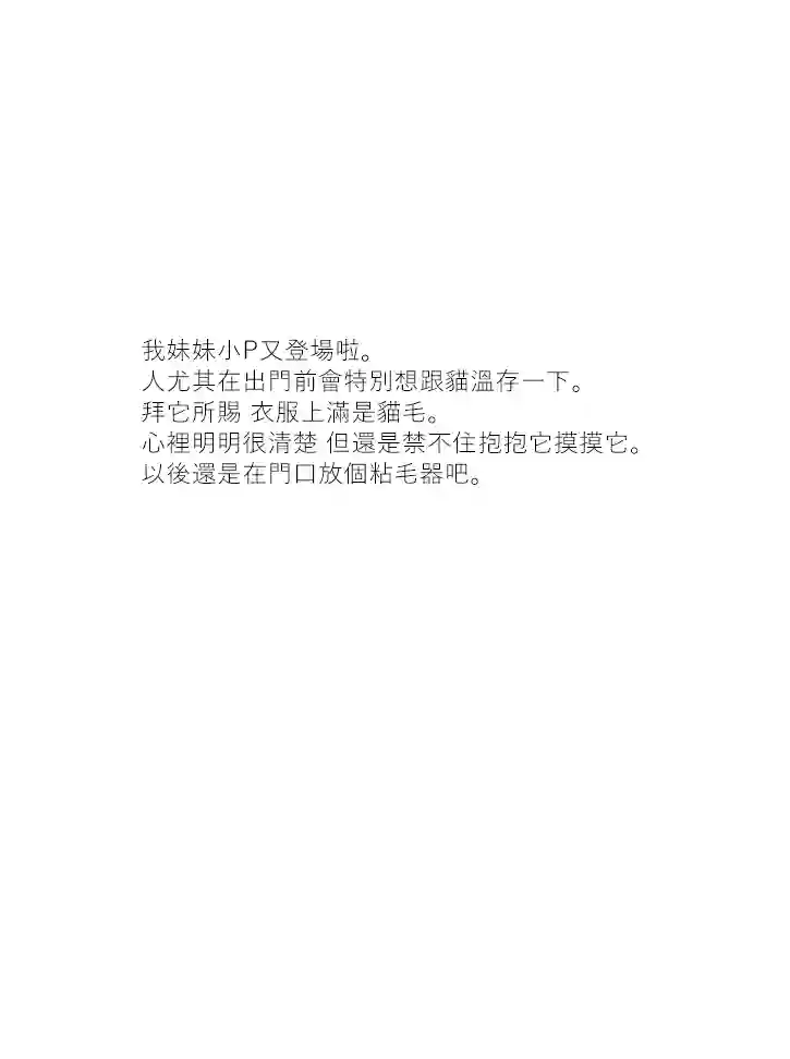 关于养猫我一直是新手第30话