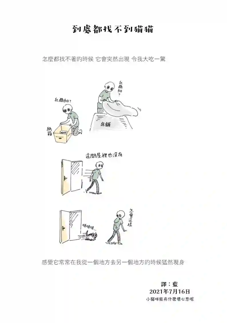 关于养猫我一直是新手第73话