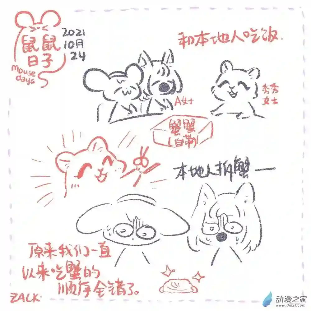 鼠鼠日子20 十月二十二~十月三十一日的生活