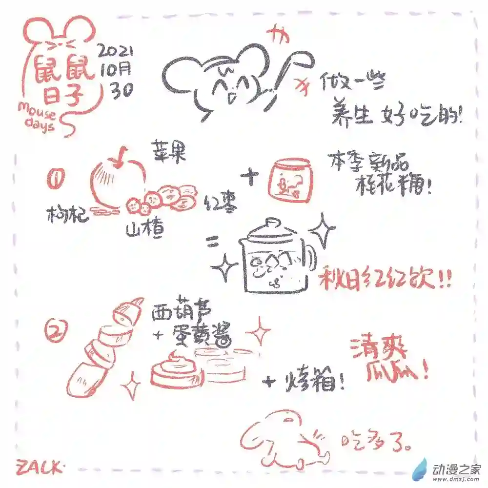 鼠鼠日子20 十月二十二~十月三十一日的生活
