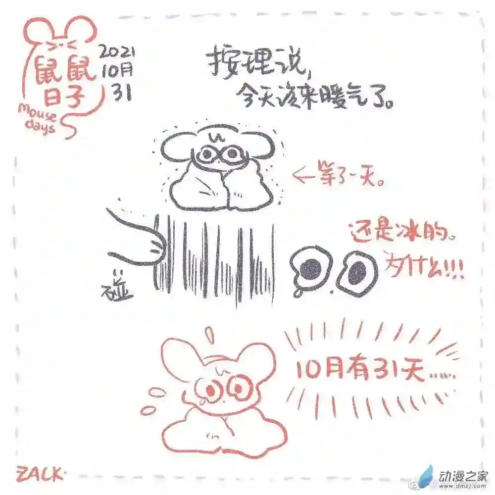 鼠鼠日子20 十月二十二~十月三十一日的生活