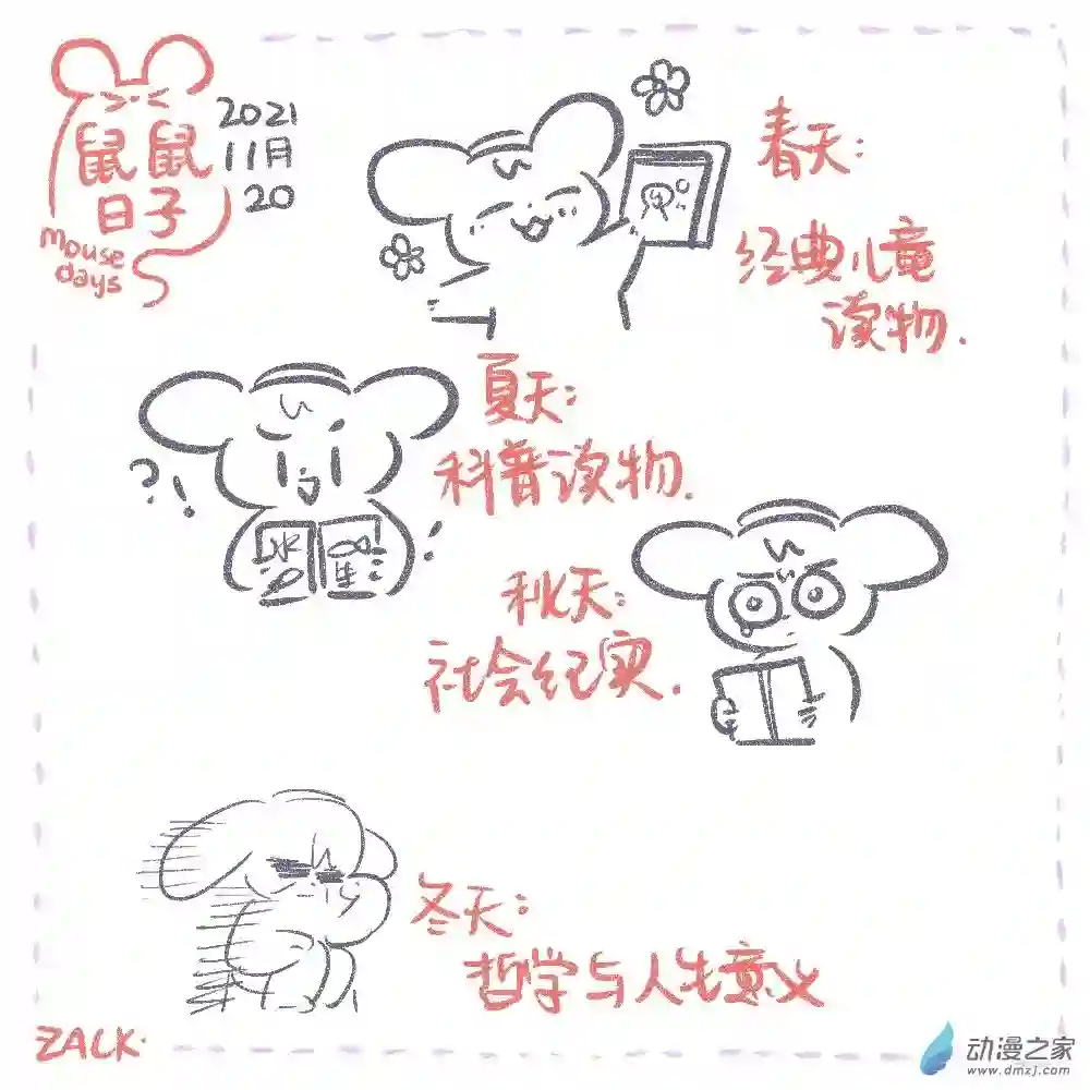 鼠鼠日子22 十一月十一日~十一月二十日