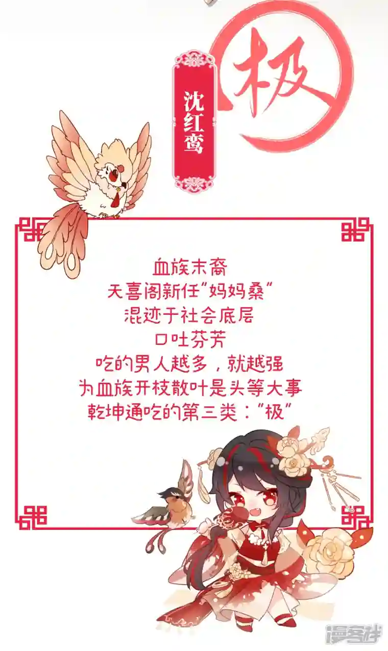 妻主，请享用人设 天喜阁花名册