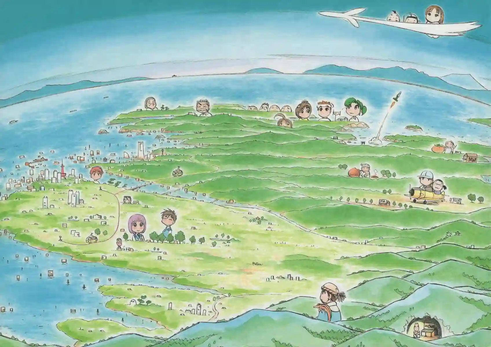 横滨购物纪行 芦奈野仁画集全一卷
