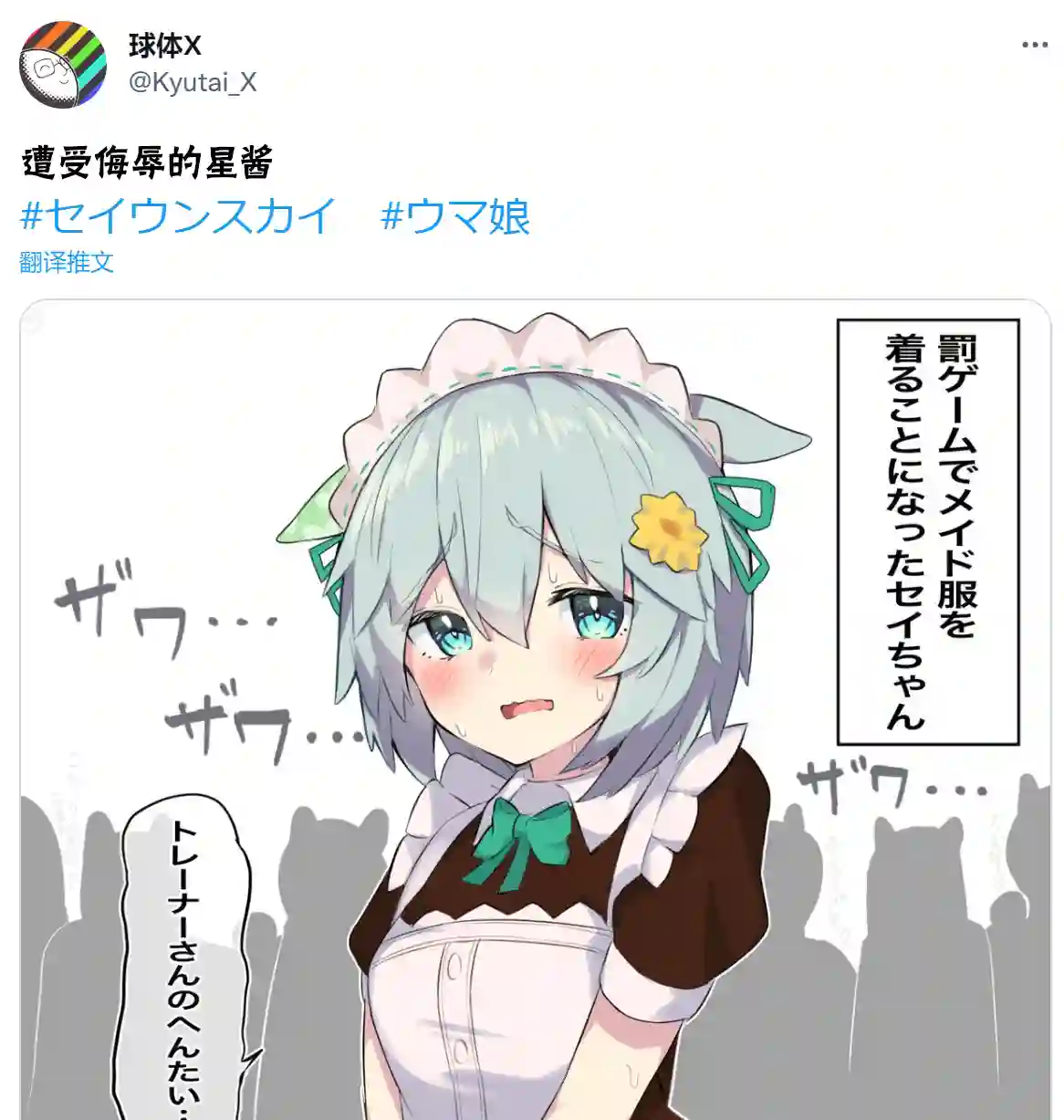 推特赛马娘同人女仆星酱