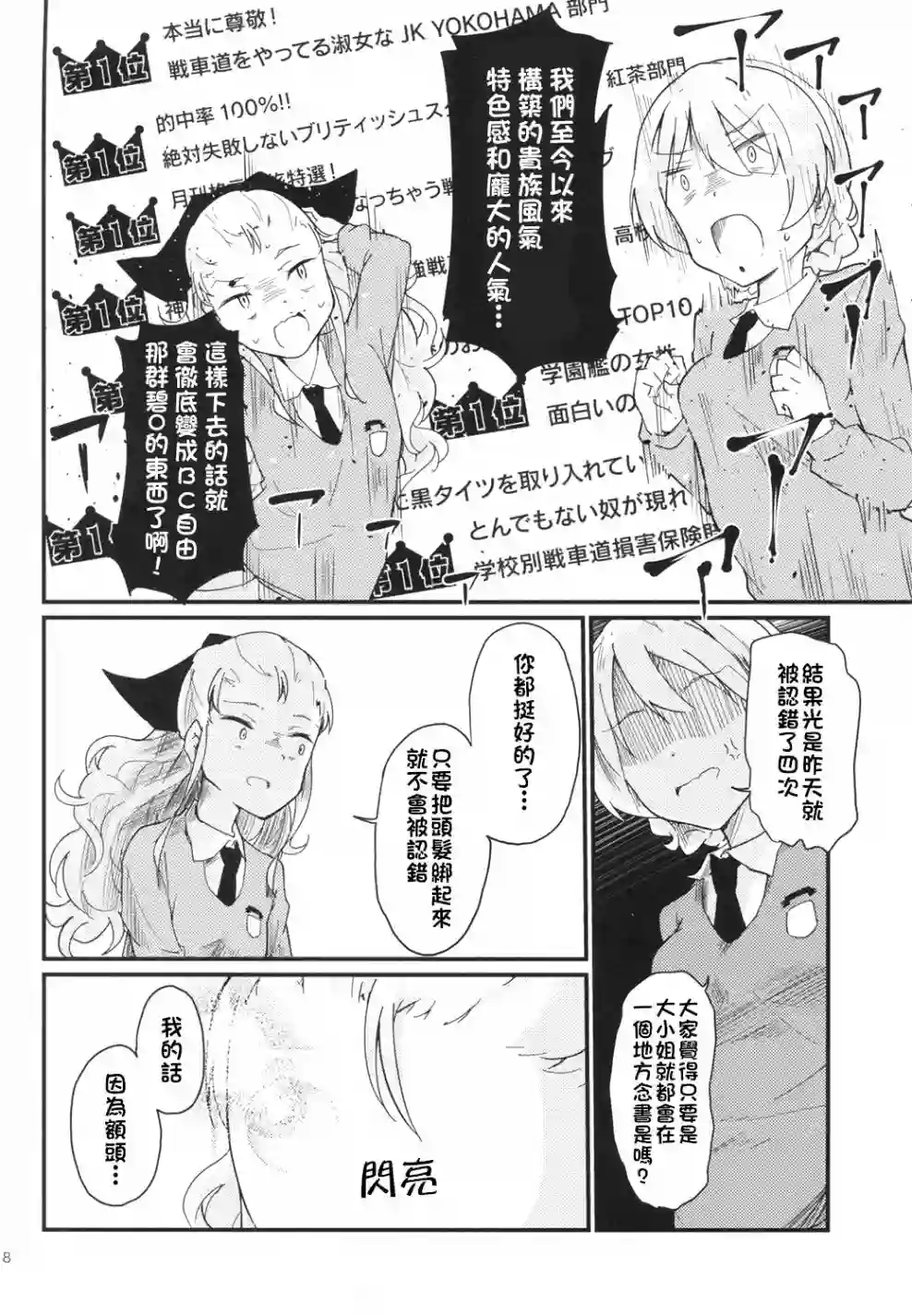 少女与战车同人精选集—BC自由篇绝不饶恕！01