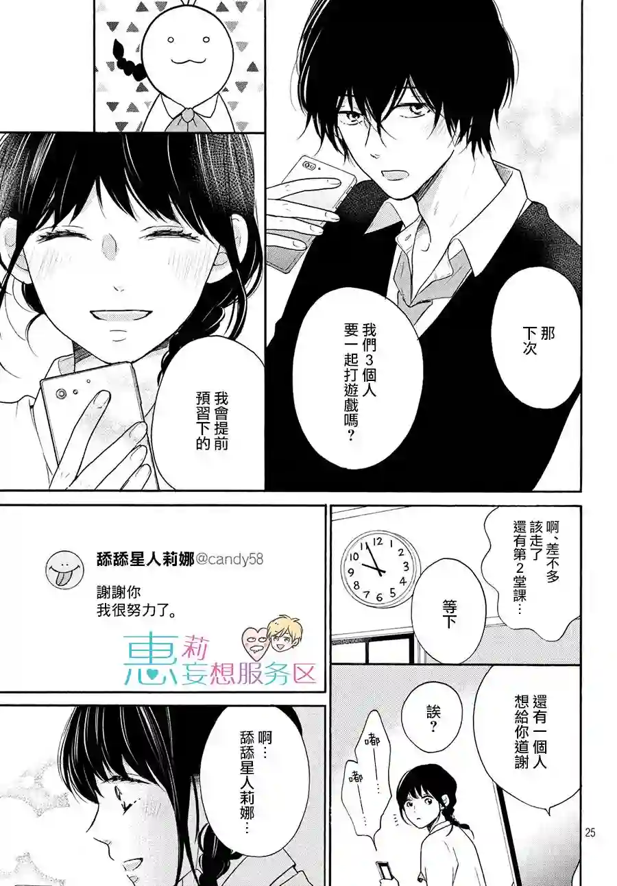 烦恼着恋爱的惠莉第28话