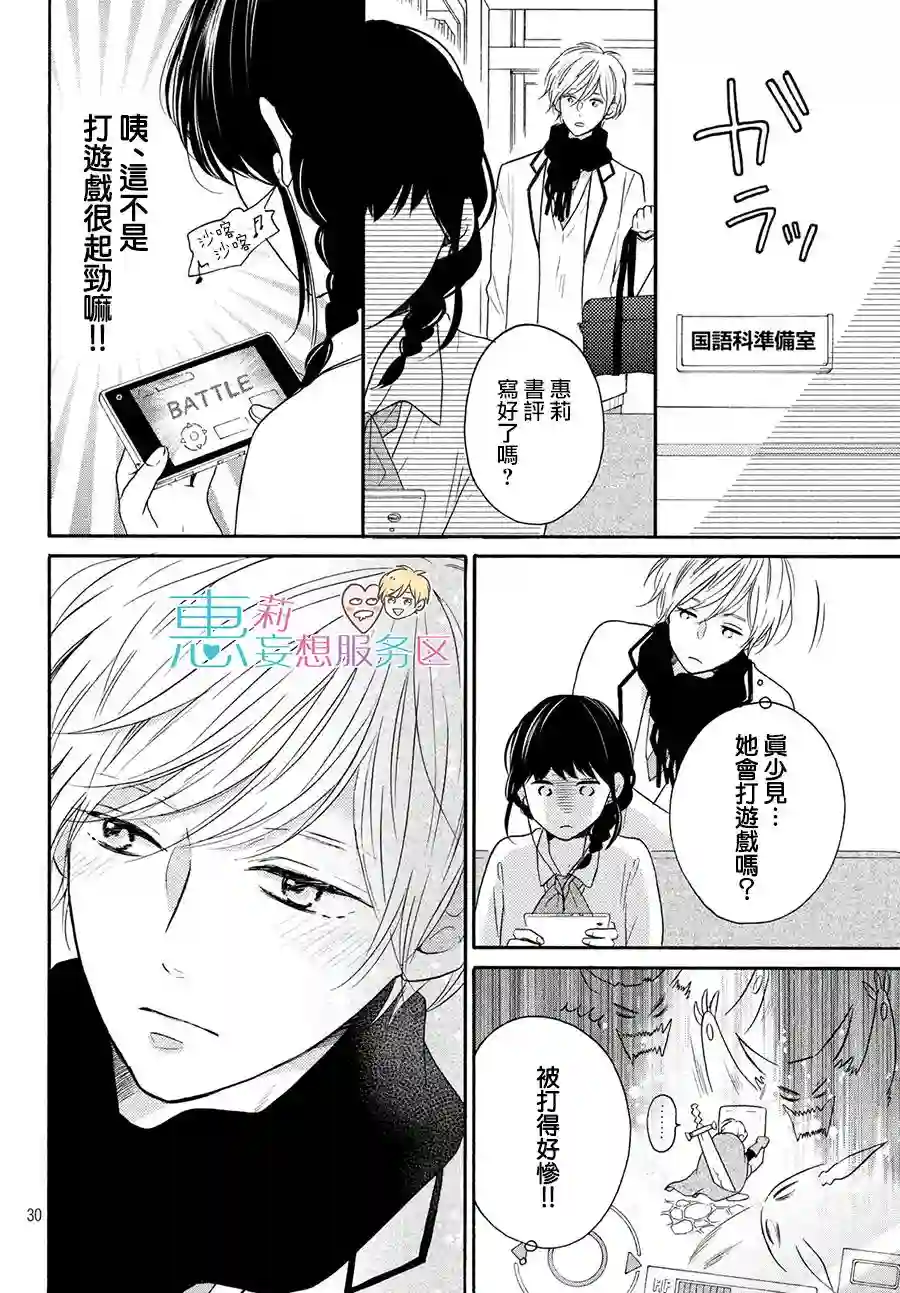 烦恼着恋爱的惠莉第28话