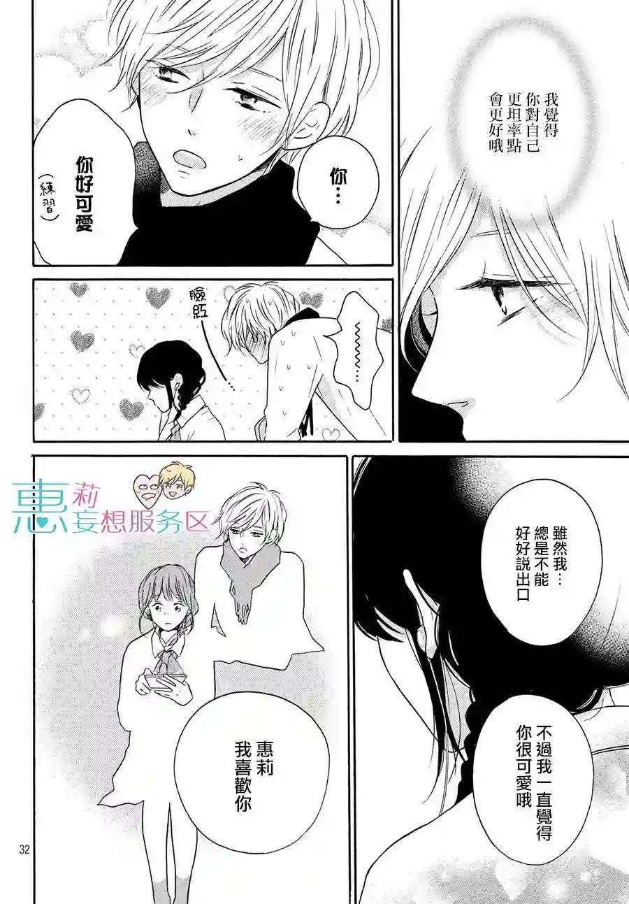 烦恼着恋爱的惠莉第28话