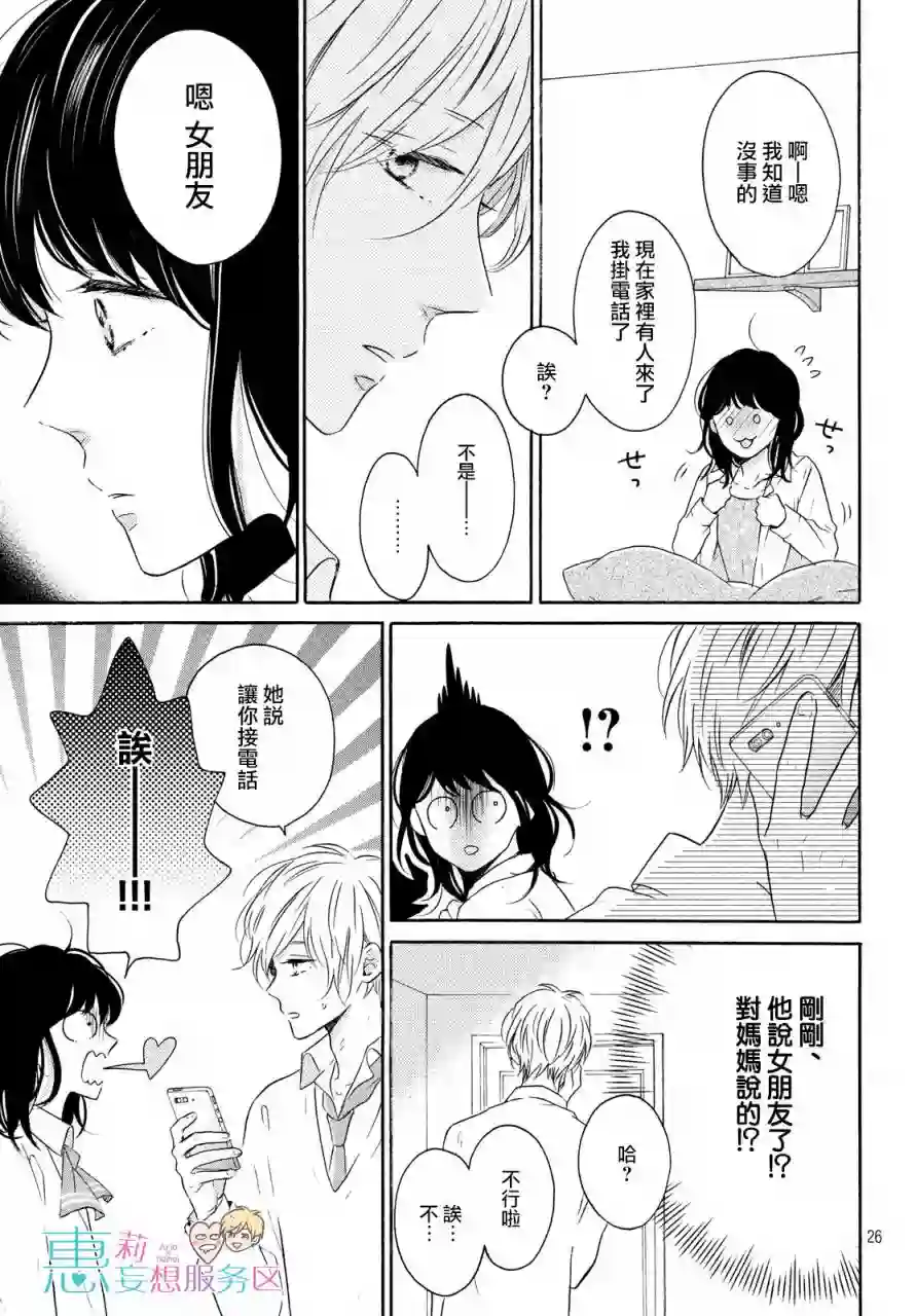 烦恼着恋爱的惠莉第29话