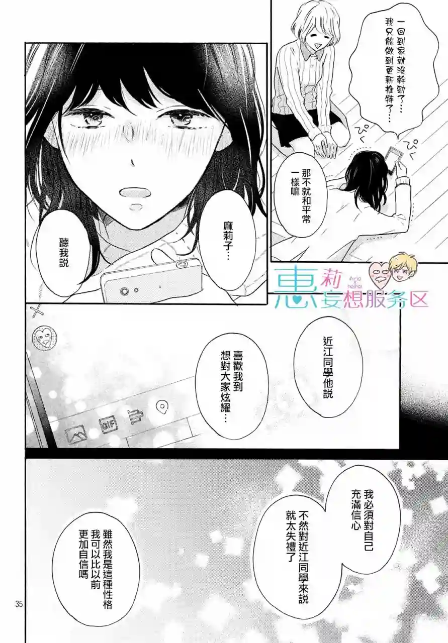 烦恼着恋爱的惠莉第29话