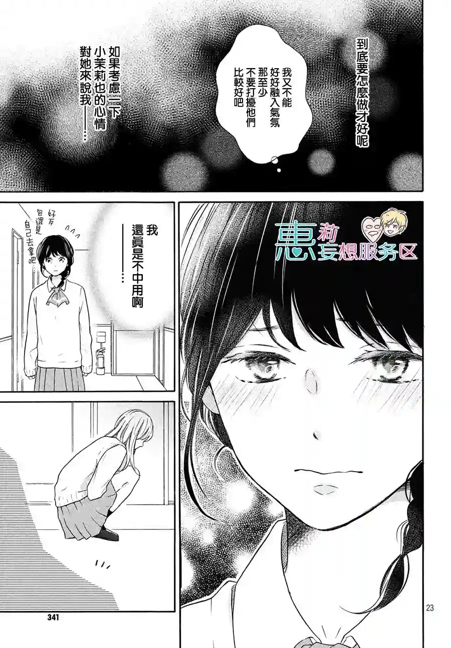 烦恼着恋爱的惠莉第30话