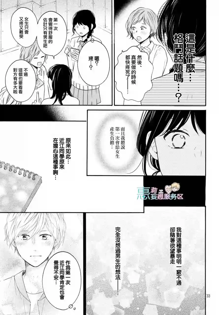 烦恼着恋爱的惠莉第33话