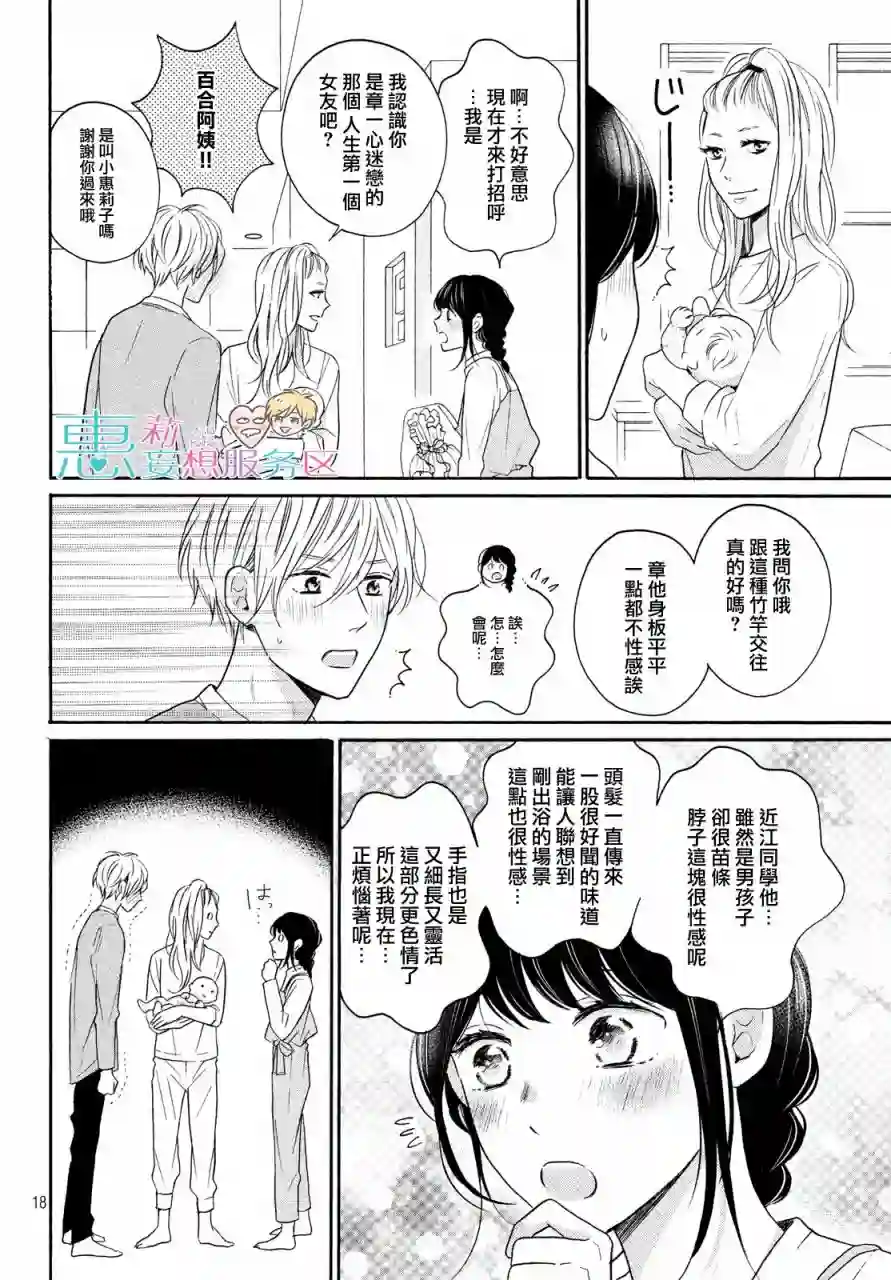 烦恼着恋爱的惠莉第34话