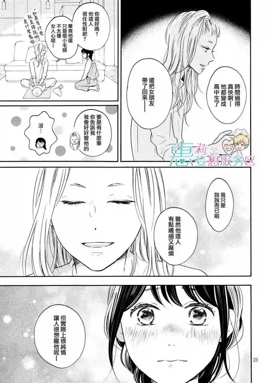 烦恼着恋爱的惠莉第34话