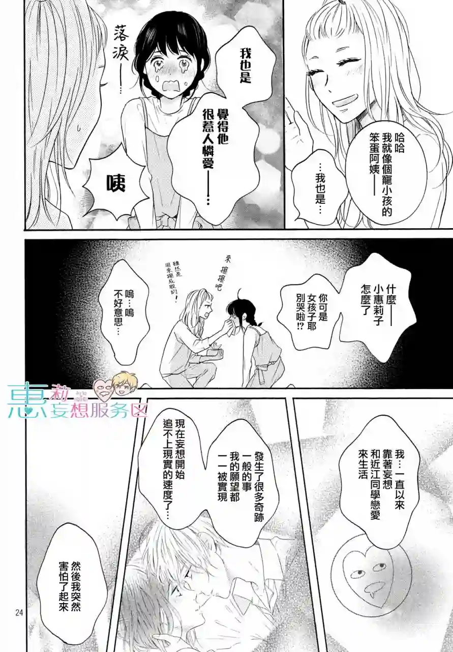 烦恼着恋爱的惠莉第34话