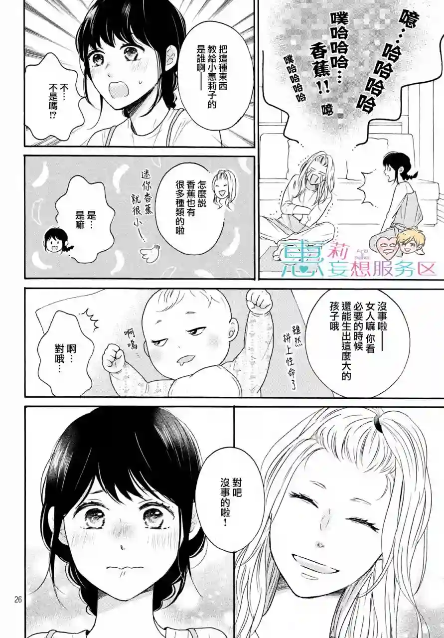 烦恼着恋爱的惠莉第34话