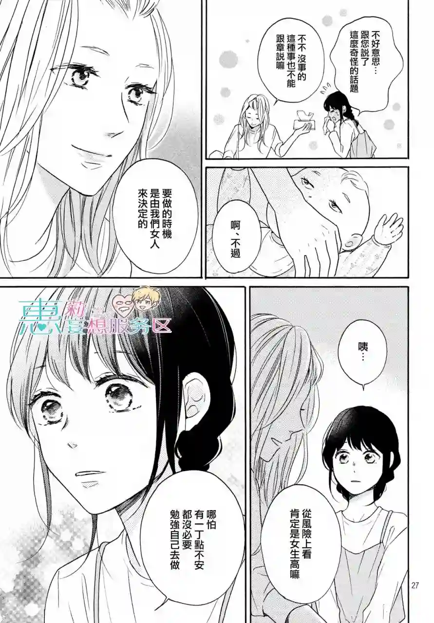 烦恼着恋爱的惠莉第34话