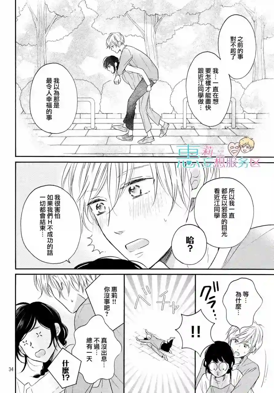 烦恼着恋爱的惠莉第34话