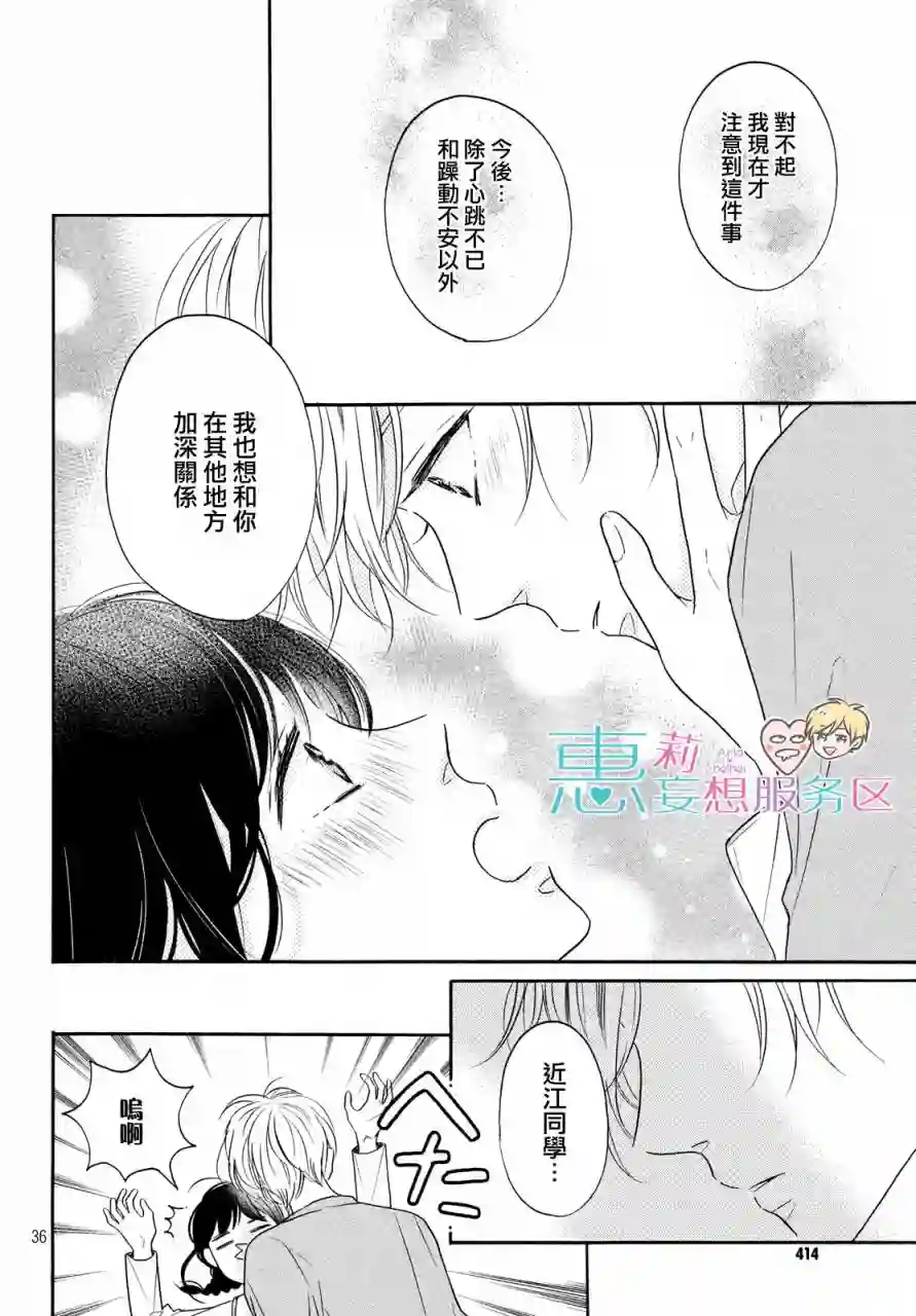 烦恼着恋爱的惠莉第34话