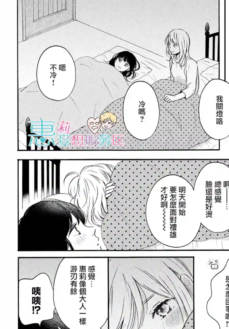 烦恼着恋爱的惠莉第38话