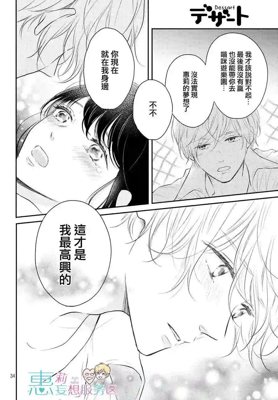 烦恼着恋爱的惠莉第44话