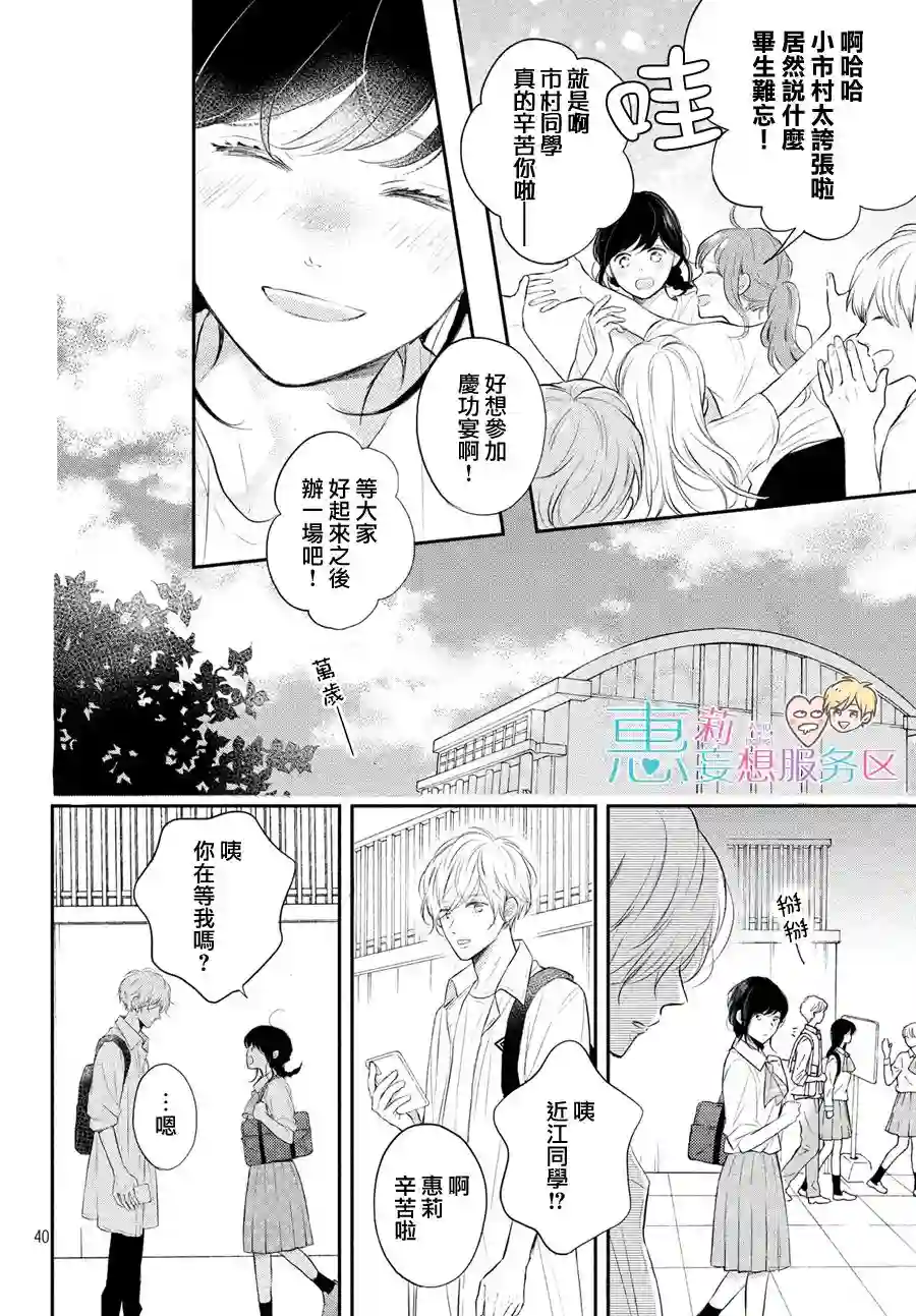 烦恼着恋爱的惠莉第44话