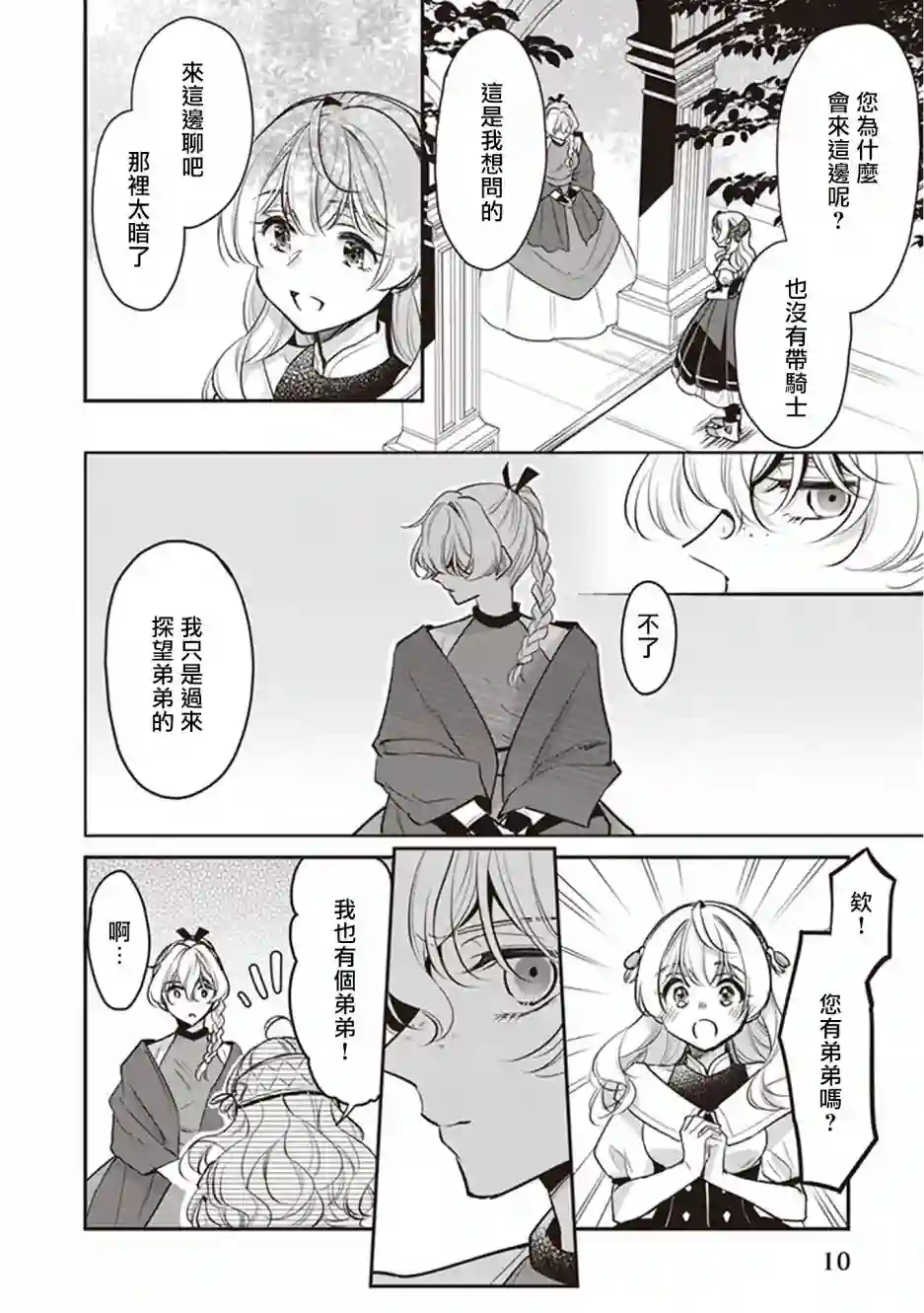 大公妃候补的贫穷千金想要脚踏实地成为女官第10话