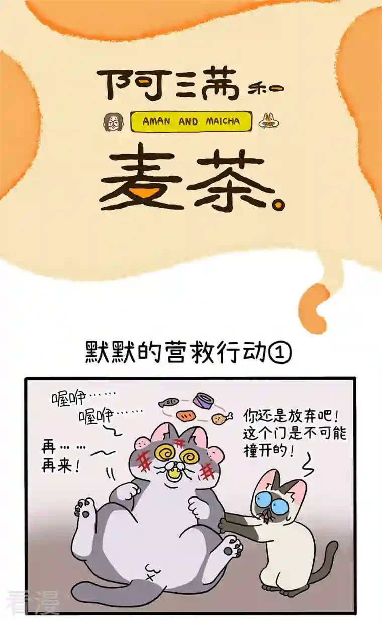 阿满和麦茶第72话1 默默的营救行动