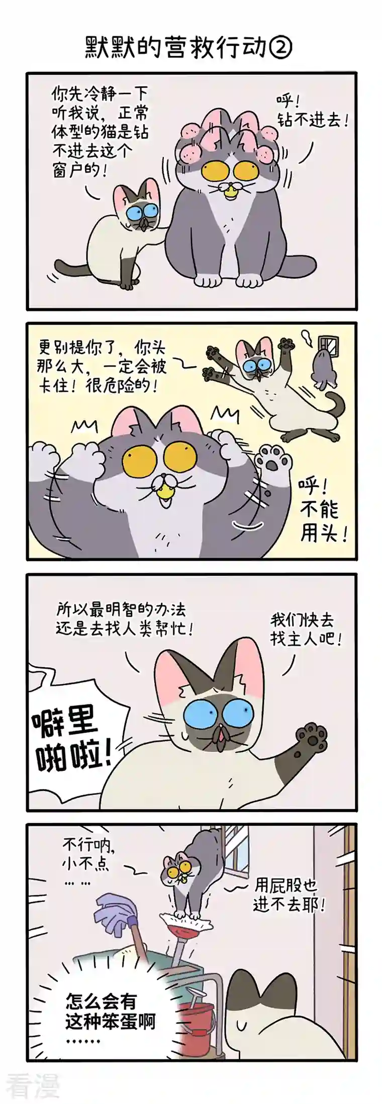阿满和麦茶第72话1 默默的营救行动