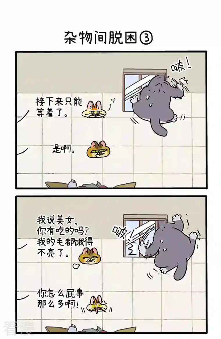 阿满和麦茶第73话1 杂物间脱困