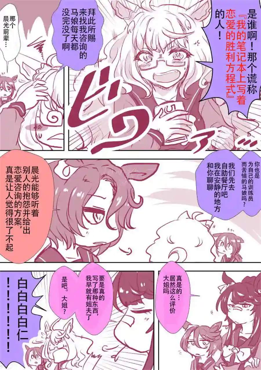 推特赛马娘同人胜利的方程式