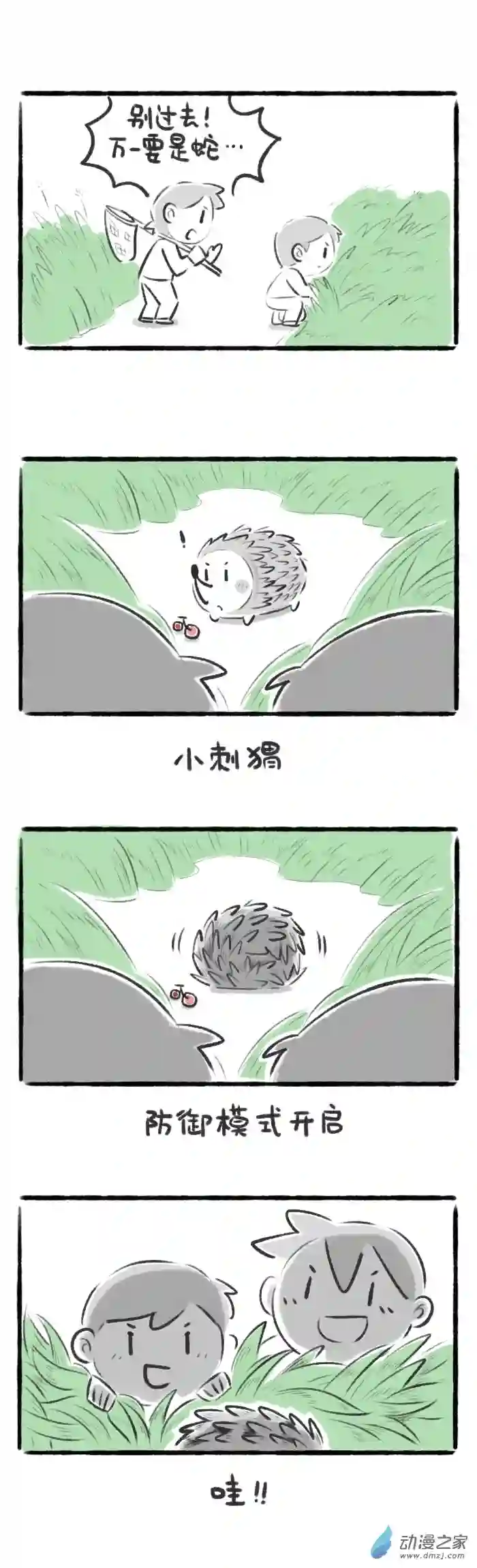 绵绵细雨织回忆61话 野外动物园