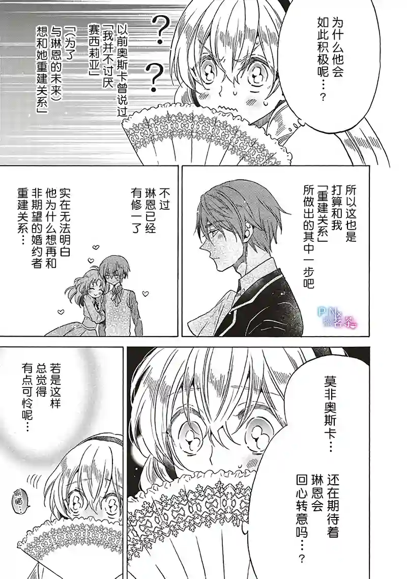 恶役千金、塞西莉亚•希尔维因为不想去死于是决定女扮男装。第15.1话