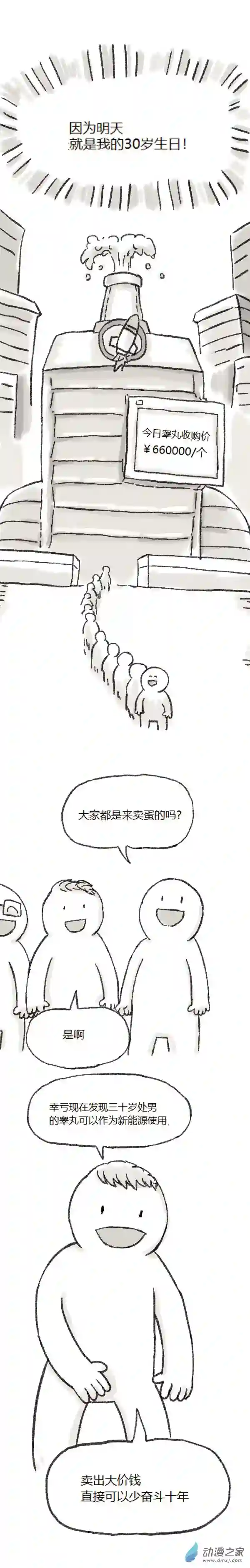 欢乐懒朋友第77话 童贞魔法3